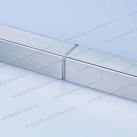 Conector interno de tubo quadrado em aço inoxidável - Conector interno de tubo quadrado em aço inoxidável