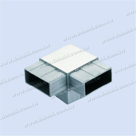 S.S. Rectangle Tube Internal 90° T Conn. Square Corner - Stainless Steel Rectangle Tube Internal 90degree T Connector Square Corner