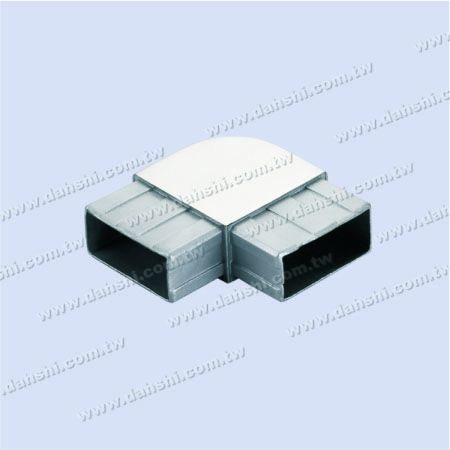 S.S. Rectangle Tube Internal 90° Connector Round Corner - Stainless Steel Rectangle Tube Internal 90degree Connector Round Corner