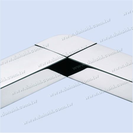 S.S. Rectangle Tube Internal 90° Connector Round Corner - Stainless Steel Rectangle Tube Internal 90degree Connector Round Corner S.S. Rectangle Tube Internal 90° Connector Round Corner - Stainless Steel Rectangle Tube Internal 90degree Connector Round Corner