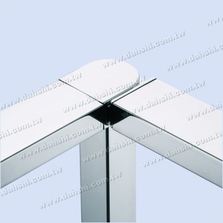 S.S. Rectangle Tube Internal 90° T Conn. Angle Adj. - Stainless Steel Rectangle Tube Internal 90degree T Connector Angle Adjustable S.S. Rectangle Tube Internal 90° T Conn. Angle Adj. - Stainless Steel Rectangle Tube Internal 90degree T Connector Angle Adjustable