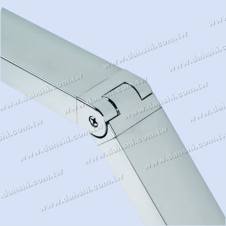 S.S. Rectangle Tube Internal Elbow Angle Adj. - Stainless Steel Rectangle Tube Internal Elbow Angle Adjustable