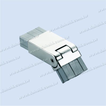 Notranji kotni konektor za pravokotne cevi iz nerjavečega jekla z dodatno dolžino - nastavljiv kot - Notranji kotni konektor iz nerjavečega jekla za pravokotne cevi z dodatno dolžino - nastavljiv kot
