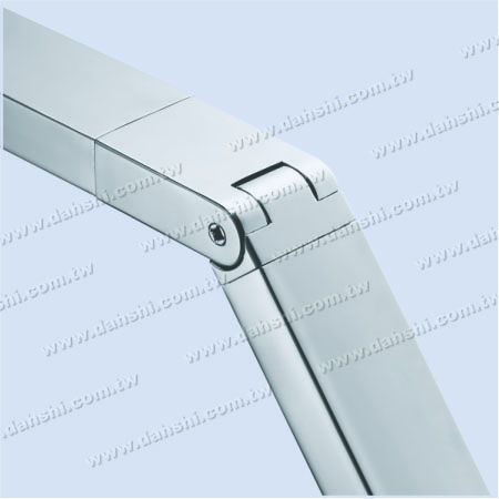 S.S. Rectangle Tube Internal Extra Length Elbow Angle Adj. - Stainless Steel Rectangle Tube Internal Extra Length Elbow Angle Adjustable S.S. Rectangle Tube Internal Extra Length Elbow Angle Adj. - Stainless Steel Rectangle Tube Internal Extra Length Elbow Angle Adjustable