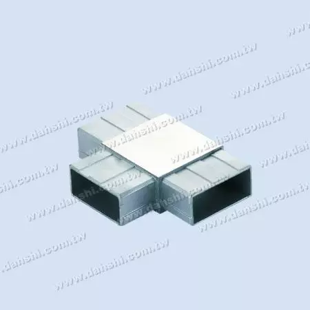 S.S. Rectangle Tube Internal T Conn. 3 Way Out - Stainless Steel Rectangle Tube Internal T Connector 3 Way Out