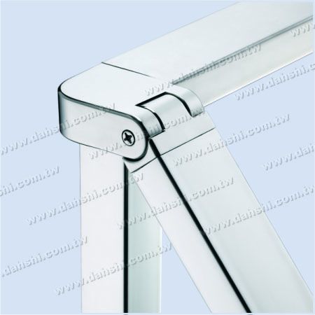 S.S. Rectangle Tube Corner Conn. 3 Way Out Angle Adj. Left - Stainless Steel Rectangle Tube Internal Stair Round Corner Connector 3 Way Out Angle Adjustable Left S.S. Rectangle Tube Corner Conn. 3 Way Out Angle Adj. Left - Stainless Steel Rectangle Tube Internal Stair Round Corner Connector 3 Way Out Angle Adjustable Left