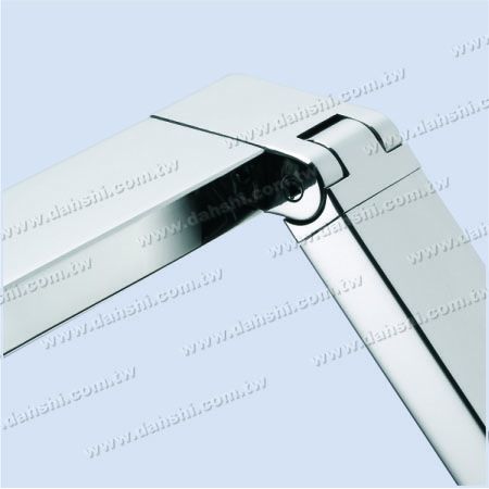 S.S. Rectangle Tube Corner Conn. Angle Adj. Right - Stainless Steel Rectangle Tube Internal Stair Square Corner Connector Angle Adjustable Right S.S. Rectangle Tube Corner Conn. Angle Adj. Right - Stainless Steel Rectangle Tube Internal Stair Square Corner Connector Angle Adjustable Right