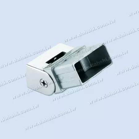 S.S. Rectangle Tube Handrail End Angle Adj. - Stainless Steel Rectangle Tube Handrail End Angle Adjustalbe
