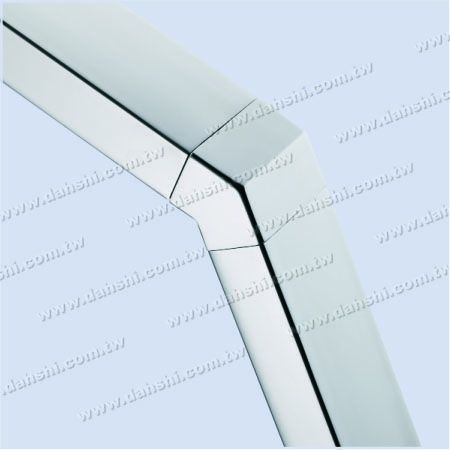 S.S. Rechteckrohr Innenverbinder 127° - Edelstahl-Rechteckrohr-Innenverbinder 127 Grad - Winkel kann angepasst werden S.S. Rechteckrohr Innenverbinder 127° - Edelstahl-Rechteckrohr-Innenverbinder 127 Grad - Winkel kann angepasst werden