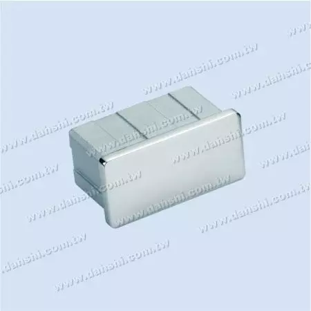 S.S. Rectangle Tube Flat Top End Cap - Stainless Steel Rectangle Tube Flat Top End Cap