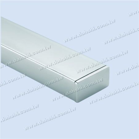 S.S. Rectangle Tube Flat Top End Cap - Stainless Steel Rectangle Tube Flat Top End Cap