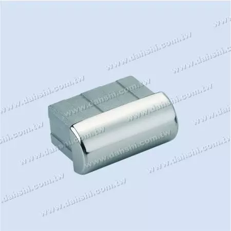 S.S. Rectangle Tube Dome Top End Cap - Stainless Steel Rectangle Tube Dome Top End Cap