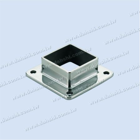 S.S. Square Post Base - Screw Expose - Stainless Steel Square Post Base - Screw Expose