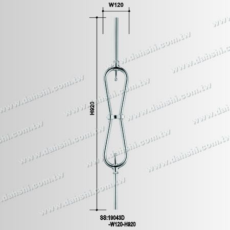 Stainless Steel Balustrade Posts - Tubular - Stainless Steel Balustrade Posts - Tubular