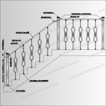 โพสต์ราวสแตนเลส - ท่อ - แผนภาพ: โพสต์ระแนงสแตนเลส - ท่อ โพสต์ราวสแตนเลส - ท่อ - แผนภาพ: โพสต์ระแนงสแตนเลส - ท่อ