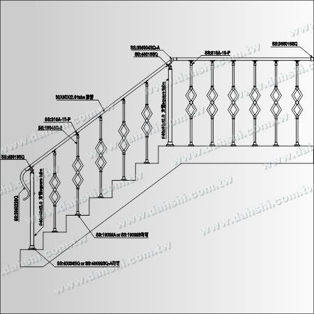 Stainless Steel Balustrade Posts - Tubular - Diagram: Stainless Steel Balustrade Posts - Tubular Stainless Steel Balustrade Posts - Tubular - Diagram: Stainless Steel Balustrade Posts - Tubular