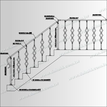 Stainless Steel Balustrade Posts - Tubular - Diagram: Stainless Steel Balustrade Posts - Tubular Stainless Steel Balustrade Posts - Tubular - Diagram: Stainless Steel Balustrade Posts - Tubular