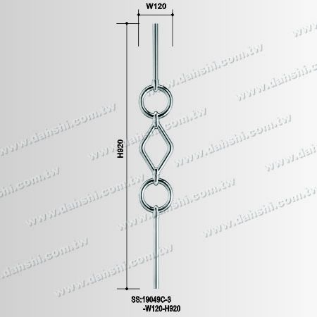 Stainless Steel Balustrade Posts - Tubular - Stainless Steel Balustrade Posts - Tubular