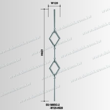 Stainless Steel Balustrade Posts - Tubular - Stainless Steel Balustrade Posts - Tubular