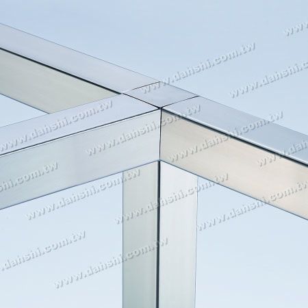 S.S. Square Tube Internal 90° T Conn. 4 Way Out - Sambungan T 90 derajat Internal Tabung Persegi Stainless Steel 4 Arah Keluar S.S. Square Tube Internal 90° T Conn. 4 Way Out - Sambungan T 90 derajat Internal Tabung Persegi Stainless Steel 4 Arah Keluar