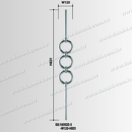 Stainless Steel Balustrade Posts - Tubular - Stainless Steel Balustrade Posts - Tubular