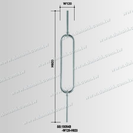 不鏽鋼欄杆組合式花管 - 不鏽鋼欄杆組合式花管