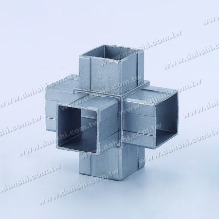 S.S. Square Tube Internal Connector 5 Way Out - Stainless Steel Square Tube Internal Connector 5 Way Out