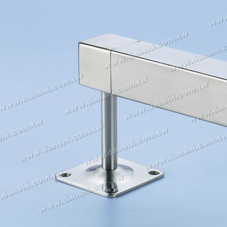 Support mural à deux côtés pour main courante de tube carré - Support mural à deux côtés pour main courante de tube carré avec vis apparentes - Balustrade de décoration de balcon ou d'intérieur Support mural à deux côtés pour main courante de tube carré - Support mural à deux côtés pour main courante de tube carré avec vis apparentes - Balustrade de décoration de balcon ou d'intérieur