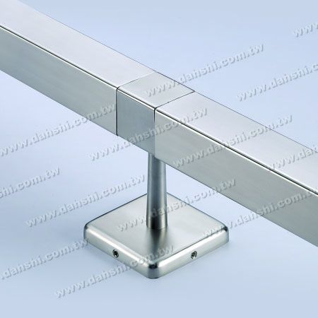 Support de raccord de main courante de tube carré à 180° - Support de connexion invisible pour balcon ou décoration intérieure, support de raccord de main courante de tube carré à 180° Support de raccord de main courante de tube carré à 180° - Support de connexion invisible pour balcon ou décoration intérieure, support de raccord de main courante de tube carré à 180°