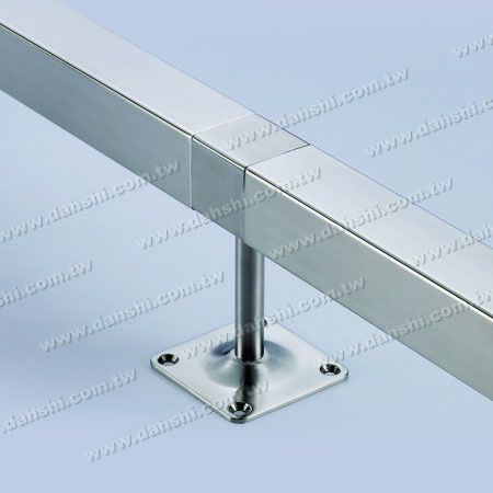 Support de raccord de main courante de tube carré à 180° - Support de vis exposé - Balustrade de décoration de balcon ou d'intérieur Connecteur de main courante de tube carré à 180° Support de raccord de main courante de tube carré à 180° - Support de vis exposé - Balustrade de décoration de balcon ou d'intérieur Connecteur de main courante de tube carré à 180°