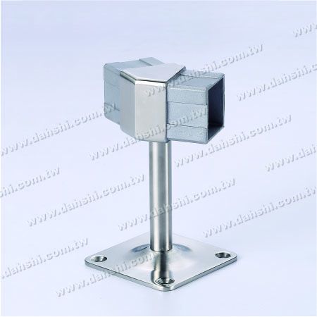 Vierkantrohr Handlauf 135° Verbindungsstück - Schraube Sichtbare Halterung - Balkon oder Innendekoration Balustrade Vierkantrohr Handlauf 135° Verbindungsstück