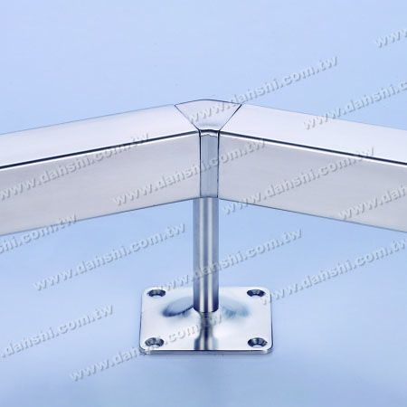 阳台或室内装饰栏杆135°连接固定座 - 螺钉外露型脚座- 阳台或室内装饰栏杆135°连接固定座 阳台或室内装饰栏杆135°连接固定座 - 螺钉外露型脚座- 阳台或室内装饰栏杆135°连接固定座