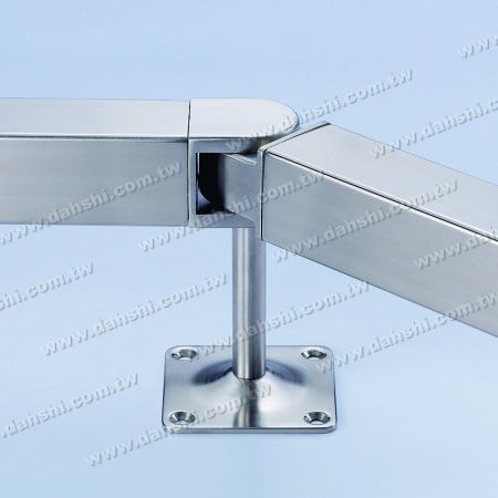 Connecteur de main courante de tube carré - Angle réglable - Support de connecteur de main courante en tube carré pour balcon ou décoration intérieure - Support de connecteur de main courante en tube carré - Angle réglable Connecteur de main courante de tube carré - Angle réglable - Support de connecteur de main courante en tube carré pour balcon ou décoration intérieure - Support de connecteur de main courante en tube carré - Angle réglable