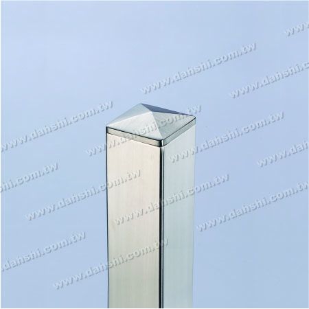 Tapa de extremo superior de tubo cuadrado de acero inoxidable - Tapa de extremo superior de tubo cuadrado de acero inoxidable