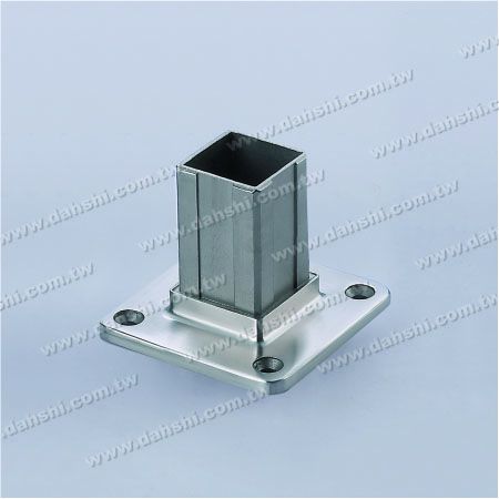 S.S. Square Tube Base Internal Insert - Stainless Steel Square Tube Handrail Base Internal Insert