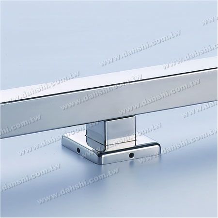S.S. Square Tube Handrail Support Middle - Stainless Steel Square Tube Handrail Support Middle - Screw Invisible