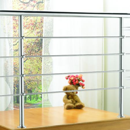 أعمدة السياج مع ملحقات 38.1 مع مخطط الدرابزين بقطر 50.8 - SS:1520476A