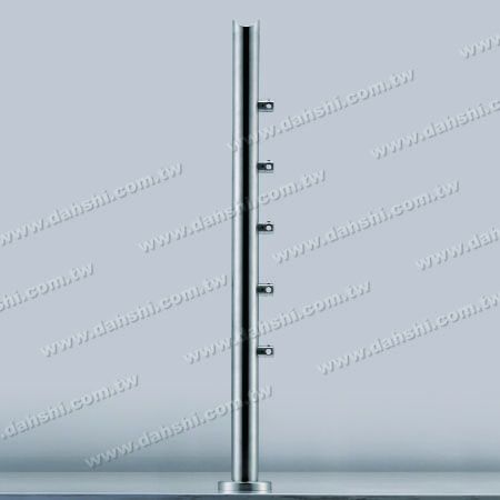 Tube Combined with Accessories - Stainless Steel Stair Railing Columns