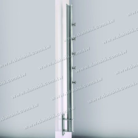 Stair Wall-Mounted Vertical Column - Stainless Steel Wall-Mounted Railing Posts