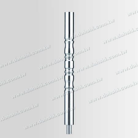 S.S. Round Post 3" Decorating Post Body - Stainless Steel Round Post 3" Decorating Post Body