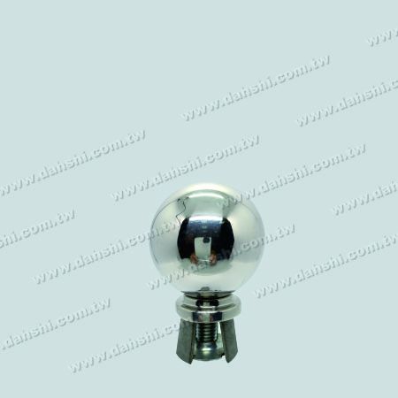 Stainless Steel 2 1/2" Ball with Cover for 1 1/2" Pipe - Stainless Steel 2 1/2" Ball with Cover for 1 1/2" Pipe
