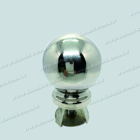 Stainless Steel 3 1/2" Ball with Cover for 2 1/2" Pipe - Stainless Steel 3 1/2" Ball with Cover for 2 1/2" Pipe