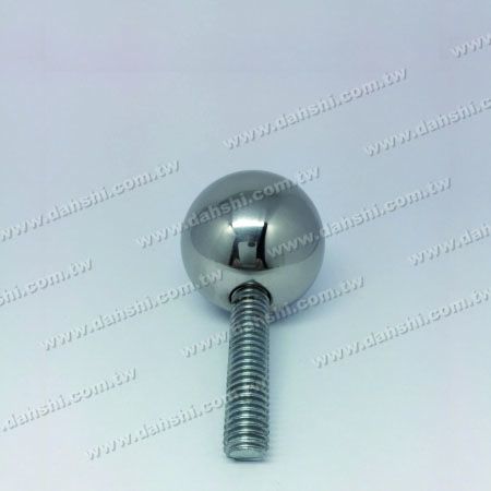 不锈钢圆球含螺丝不含管盖 - 2" 不锈钢圆球含螺丝不含管盖