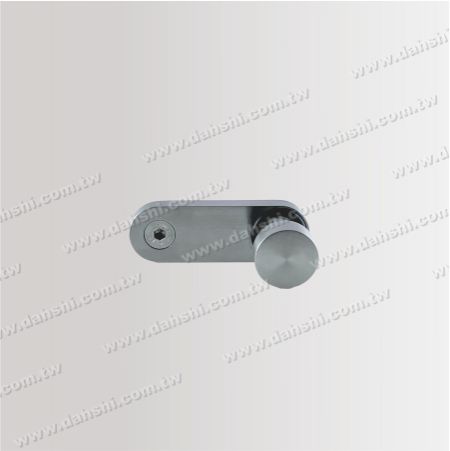 Single side glass clamp column - Glass clip for one side of stair platform