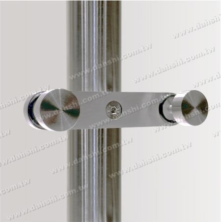 Diagrama à esquerda da plataforma com um clipe de vidro