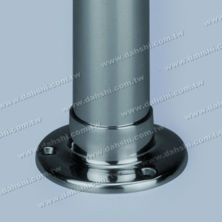 Stainless Steel Bases - Stainless Steel Round Tube Round Base Plate