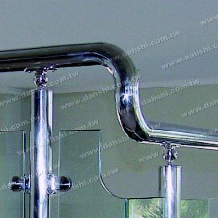 65-degree Elbow - Stainless Steel Round Tube Internal 65degree Extra Length Elbow Square Corner
