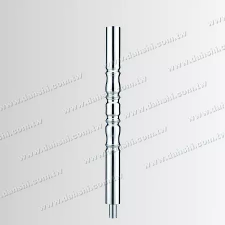 Post Body - Stainless Steel Round Post 3" Decorating Post Body