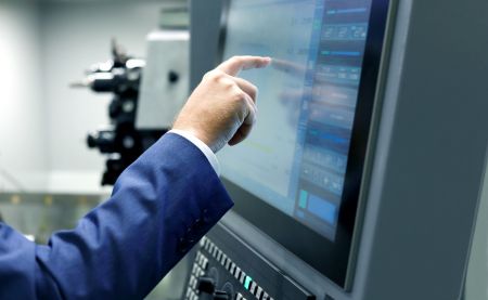 True-flat Resistive Touch Screen for Industrial Applications