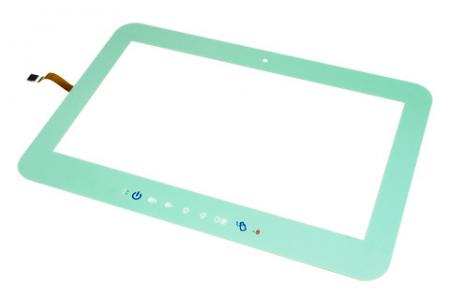 Echtflacher, resistiver Touchscreen - Touch Window True-Flat Resistiver Touchscreen – Grün
